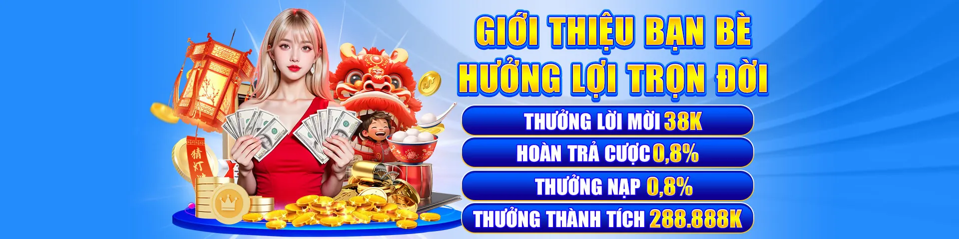 Banner chính trang Nổ Hũ 33win999 với jackpot lớn